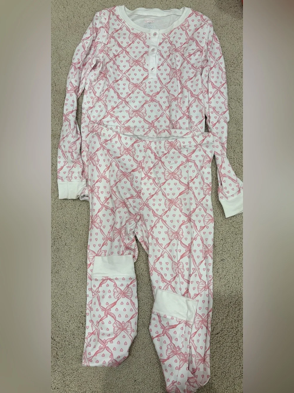 Roller Rabbit x LoveShackFancy Pajama Set Kids Size 12
